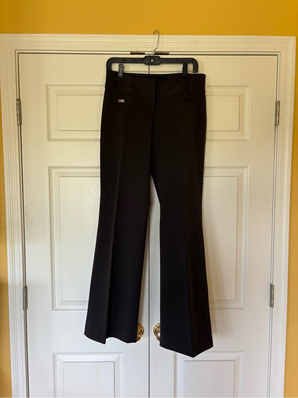 Brown Women's Dress Pants - Classic Flare